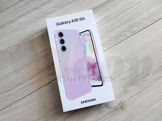 New Samsung Galaxy A35 256 GB Pink