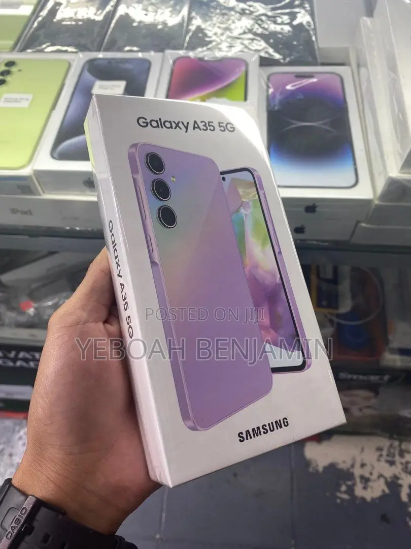 New Samsung Galaxy A35 256 GB Pink