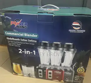 Opened Box Power King Blender