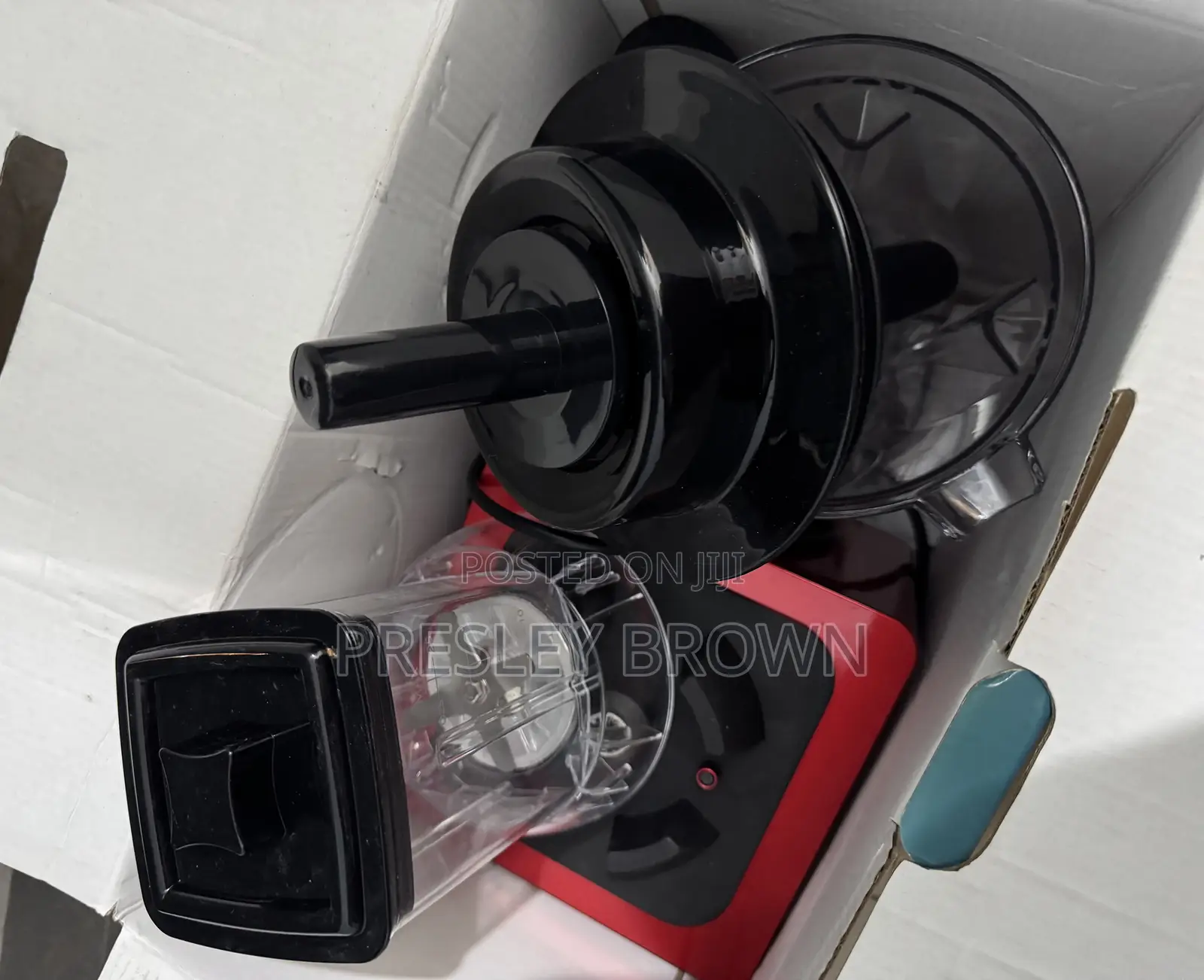 Opened Box Power King Blender