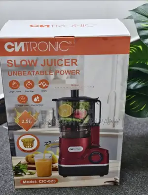 Ctronic Slow Juicer Unbeatable Power Model: Cic-623