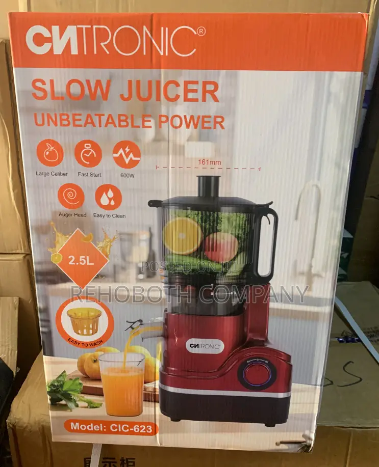 Ctronic Slow Juicer Unbeatable Power Model: Cic-623