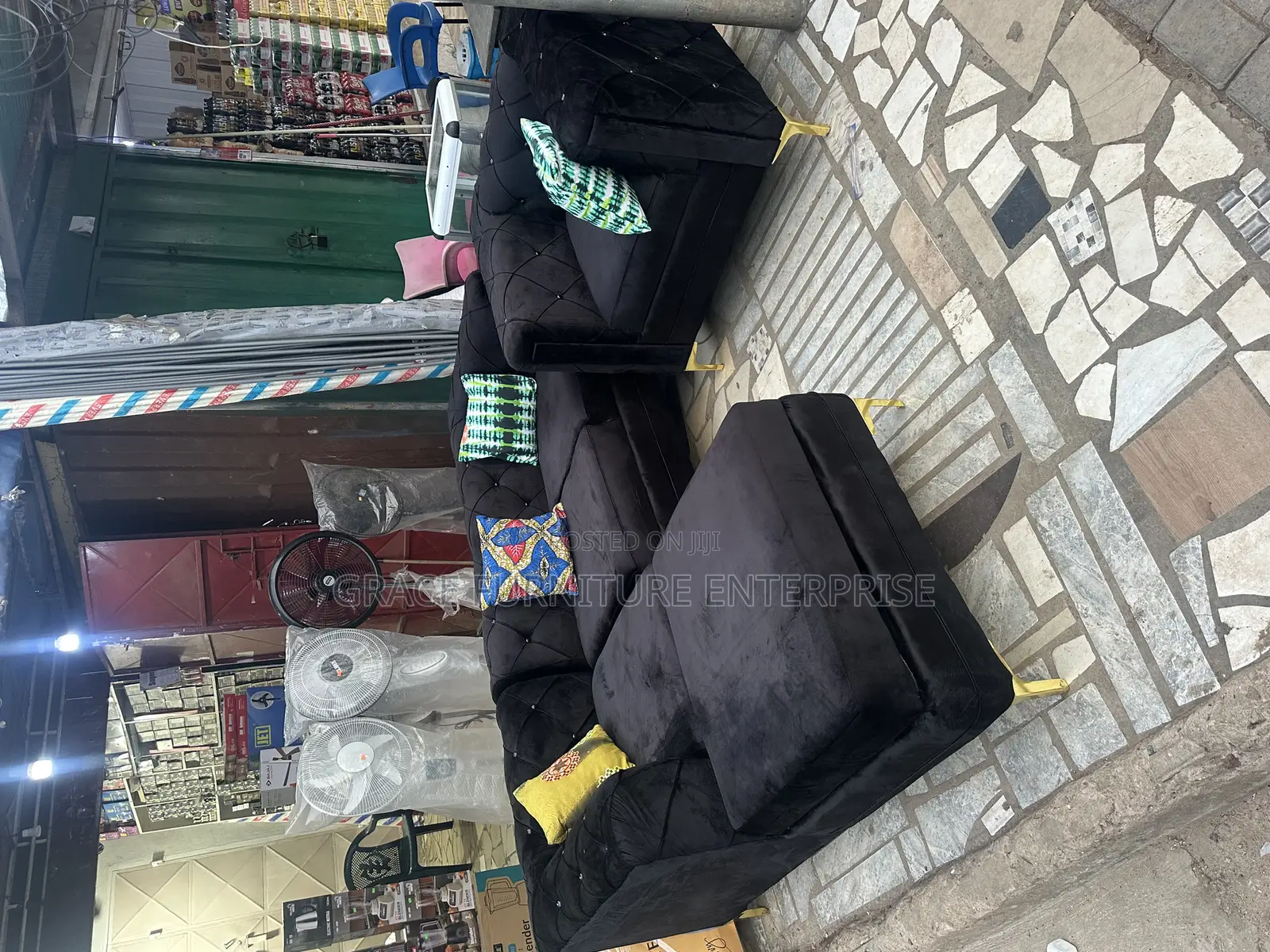 L Shape Turkey Sofa With Single