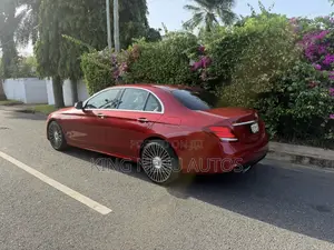 Mercedes-Benz E350 2021 Red