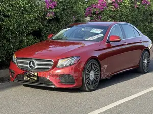 Mercedes-Benz E350 2021 Red