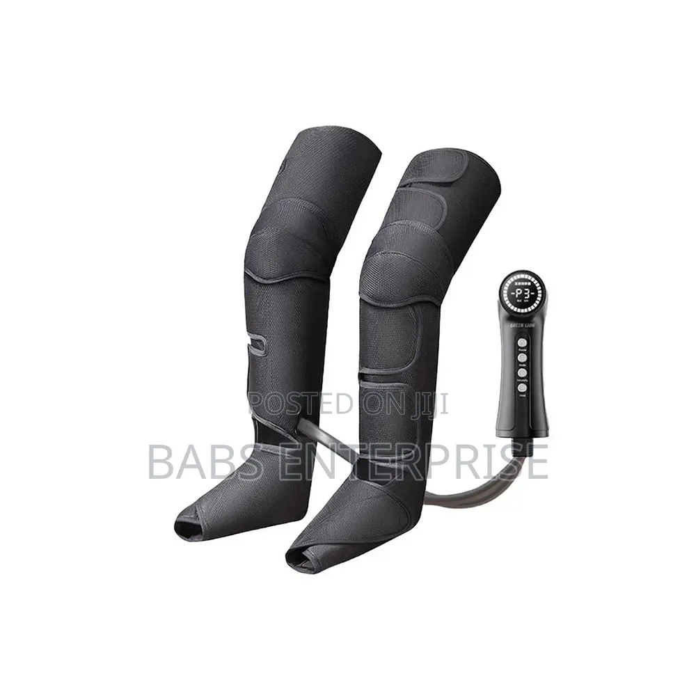 Green Lion Air Pressure Leg Massager – Black