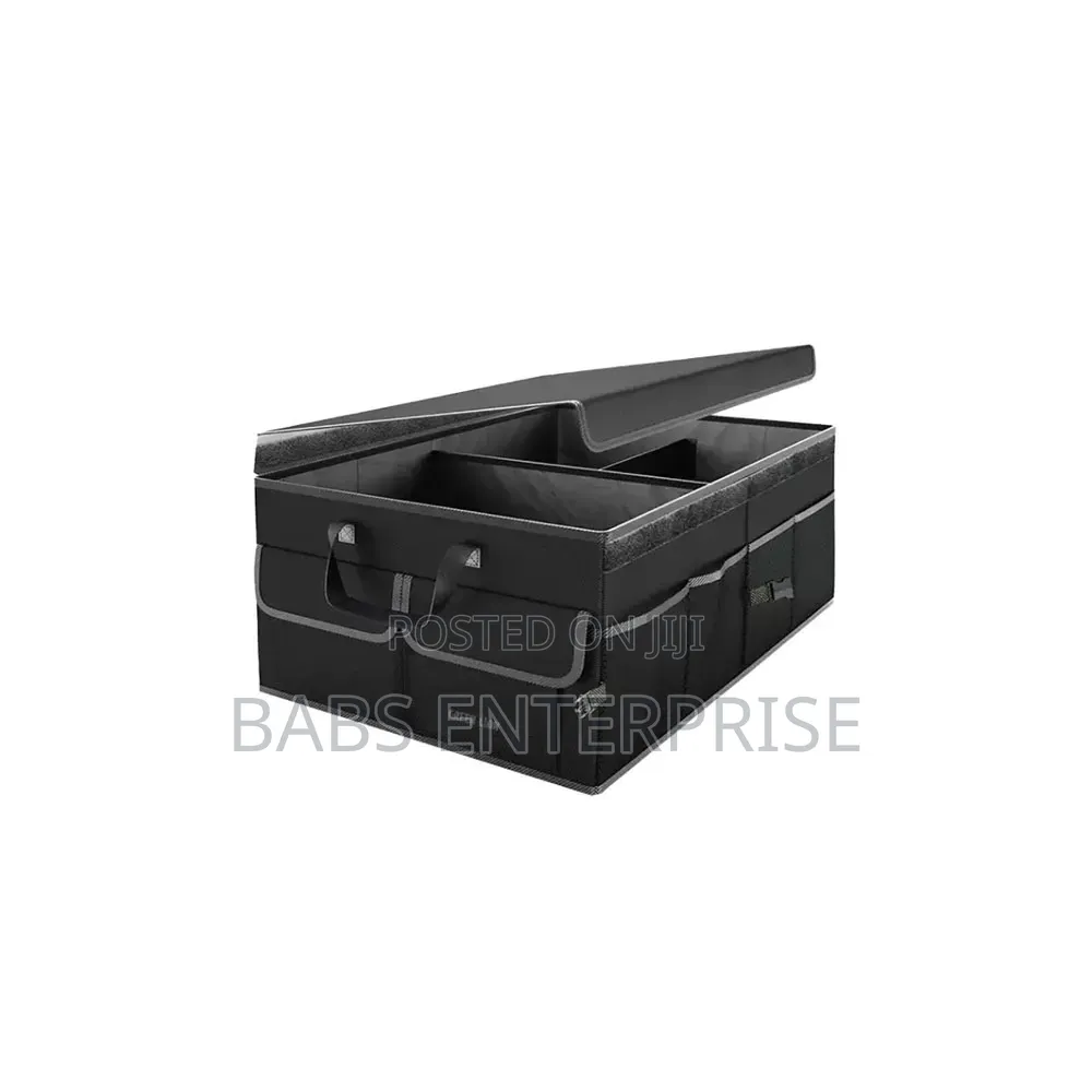 Green Lion Car Trunk Organizer 57l – Black