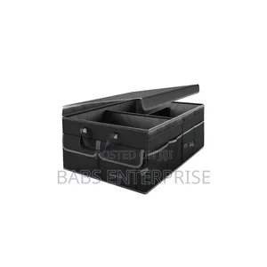 Green Lion Car Trunk Organizer 57l – Black
