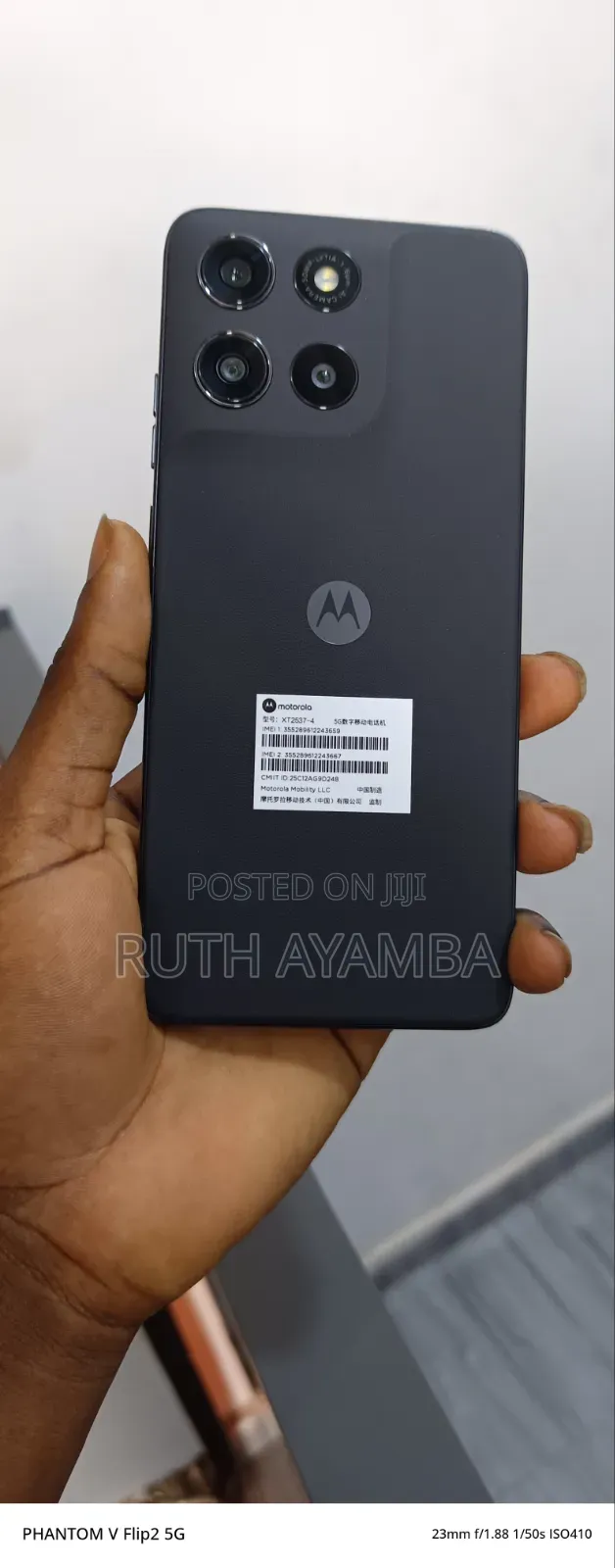New Motorola Moto G100 5G 256 GB Gray