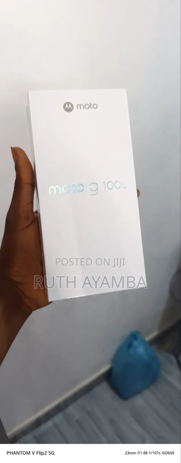 New Motorola Moto G100 5G 256 GB Gray