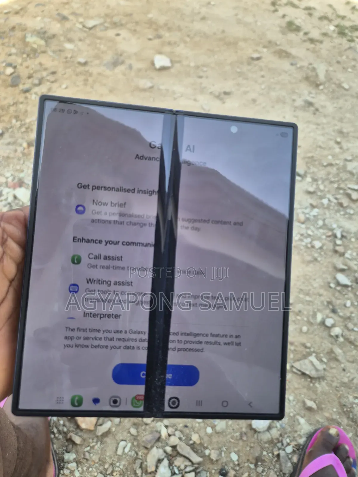 Samsung Galaxy Z Fold6 256 GB Blue