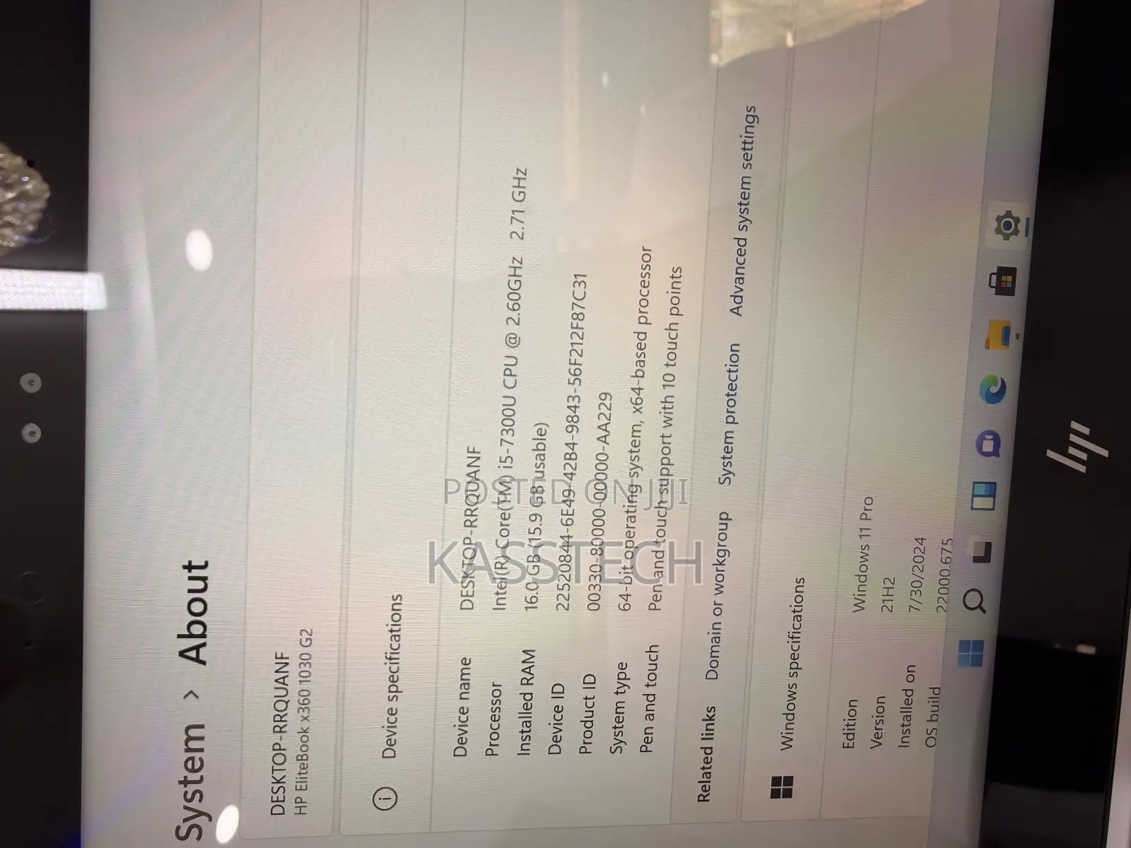 Laptop Lenovo 16GB Intel Core i5 SSD 256GB