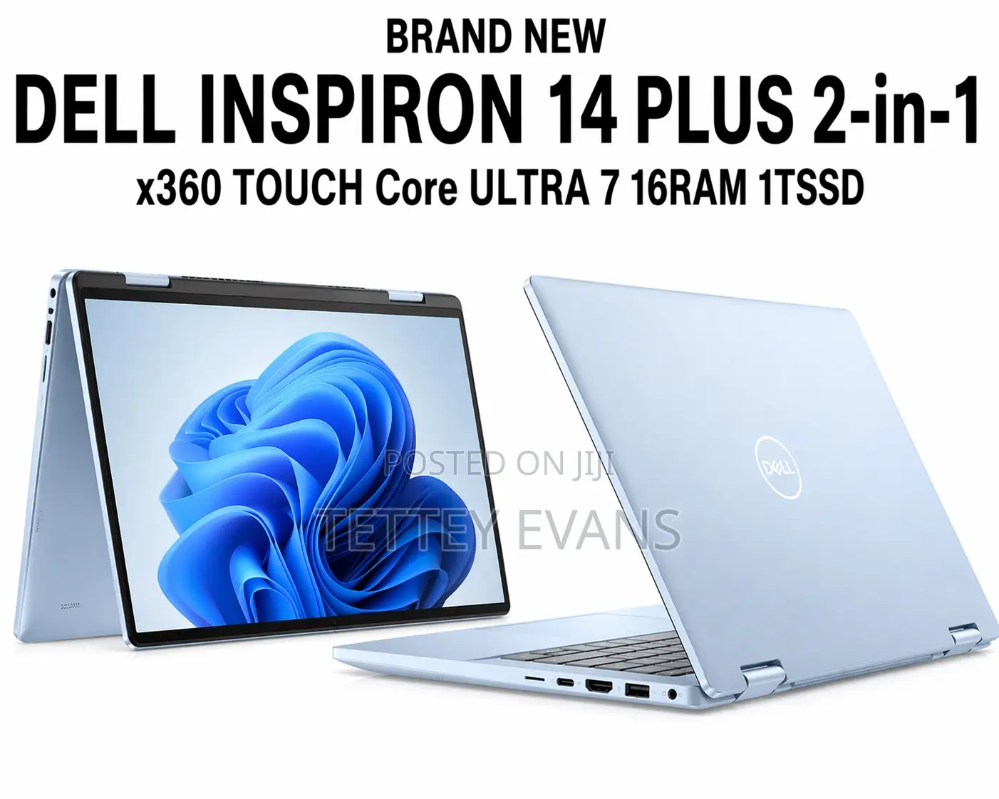 New Laptop Dell Inspiron 14 7447 16GB Intel Core Ultra 7 SSD 1T