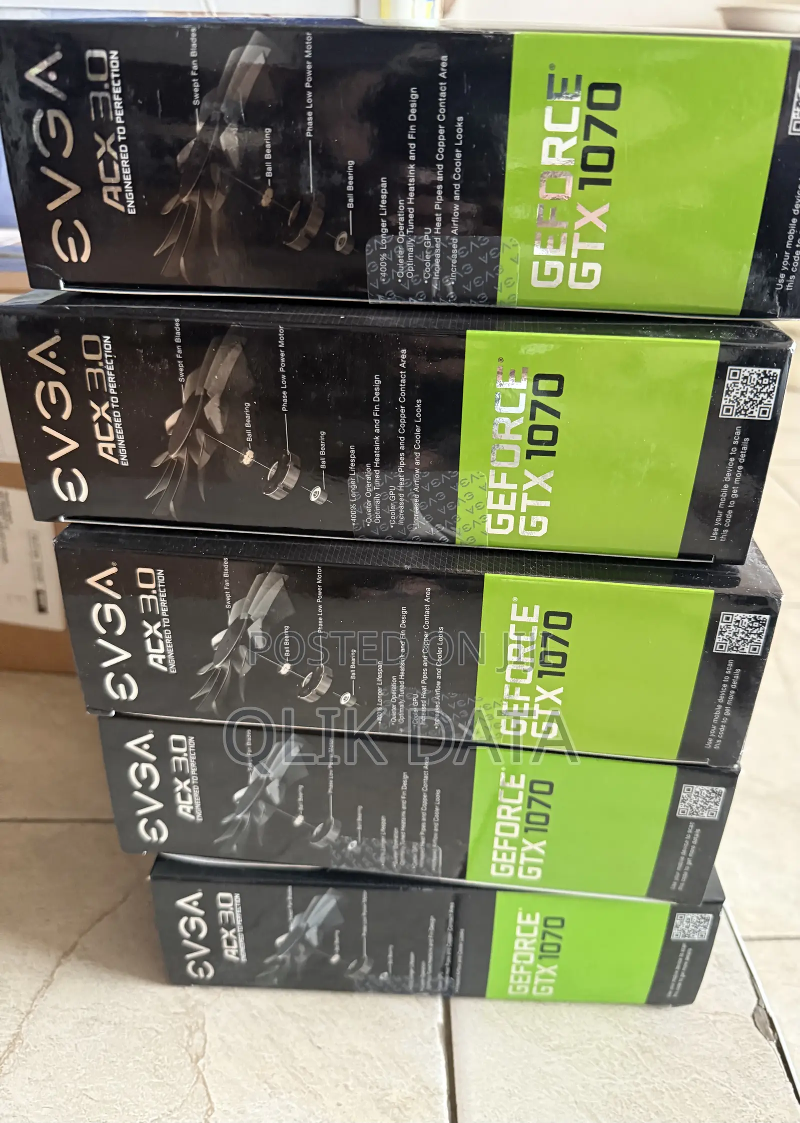 Evga Geforce GTX 1070 Sc Gaming Acx 3.0 Black Edition