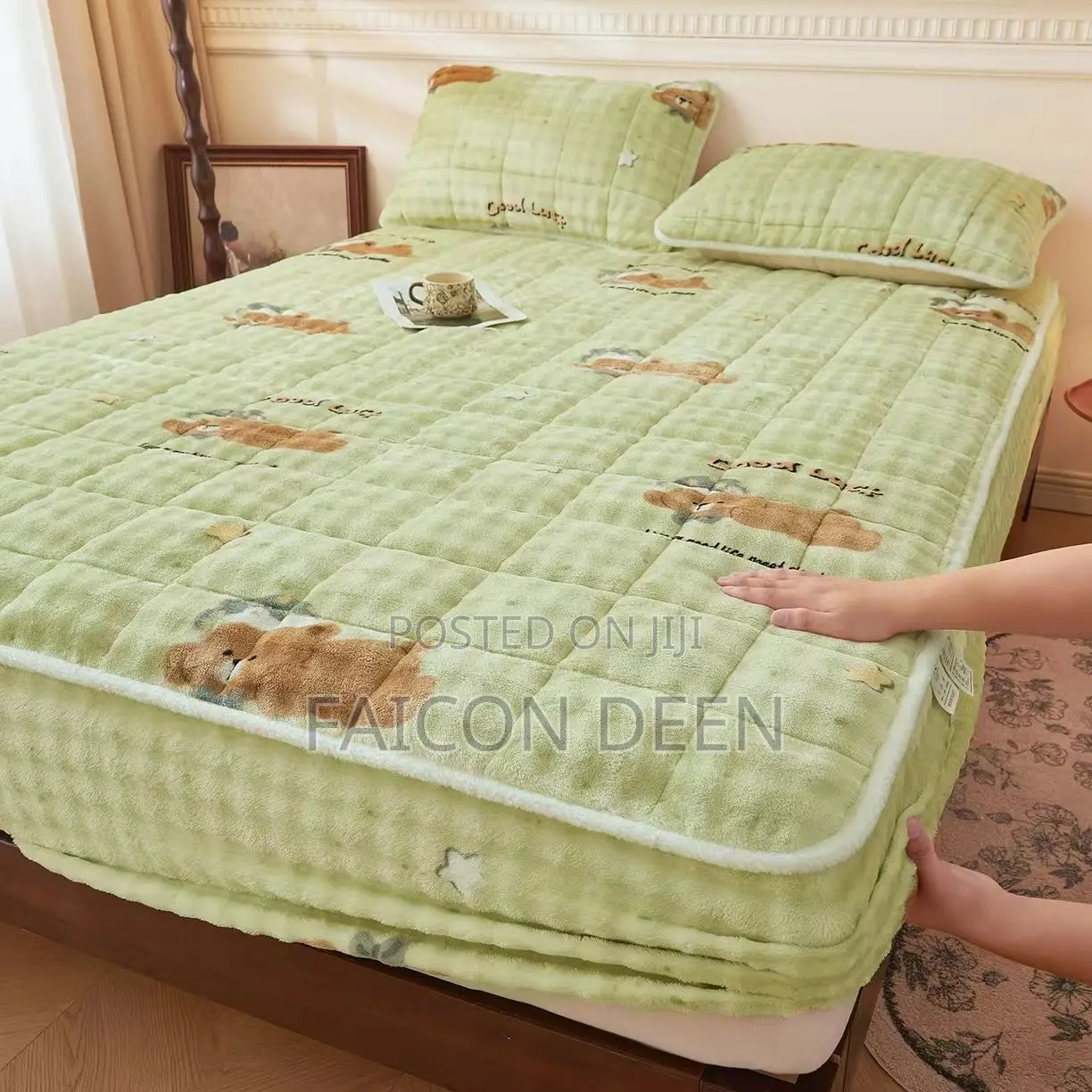 Make Every Night Cozy (Thick Fluffy Pure Cotton Soft Mattress Covers