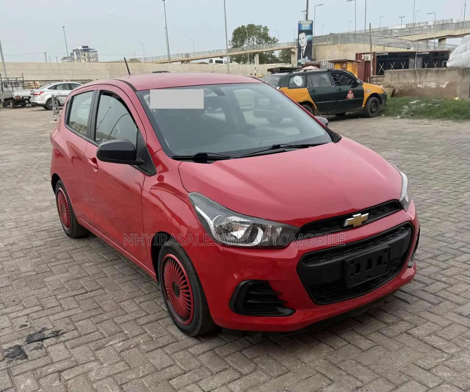 Chevrolet Spark 2018 Red