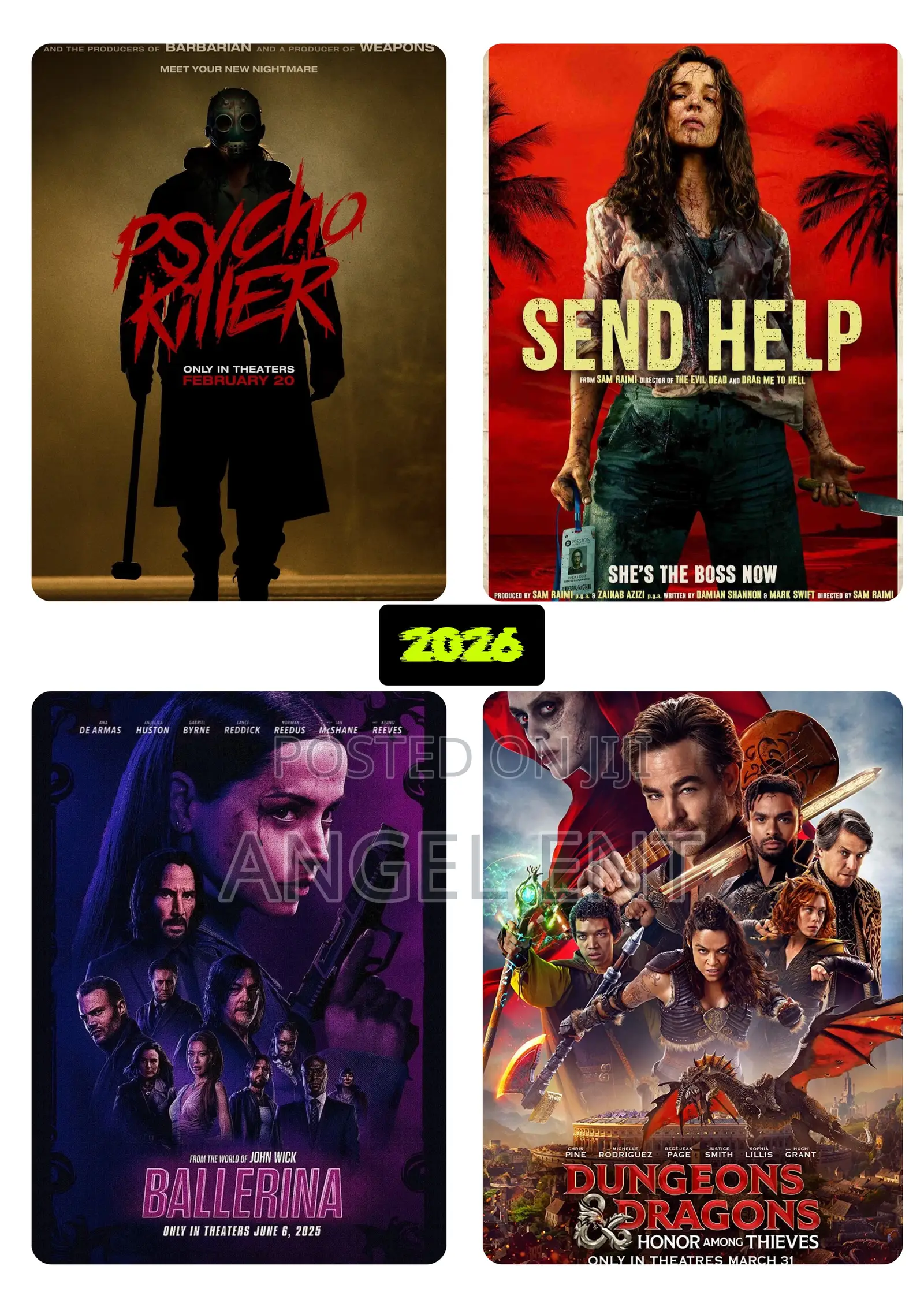 2026/2025 Recent Movies Movie Requests Available (Location: Kumasi)