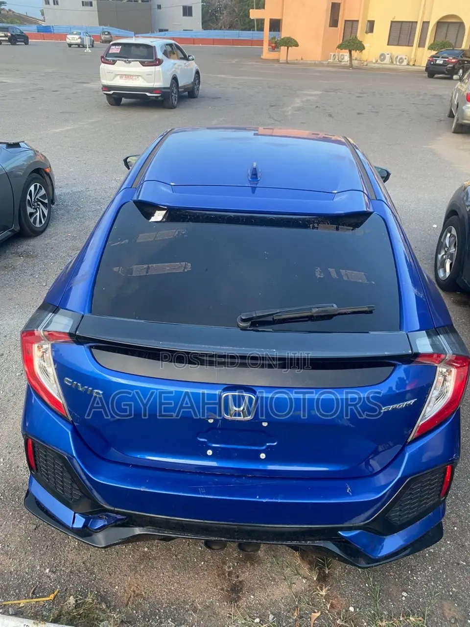 Honda Civic Sport Hatchback 2018 Blue