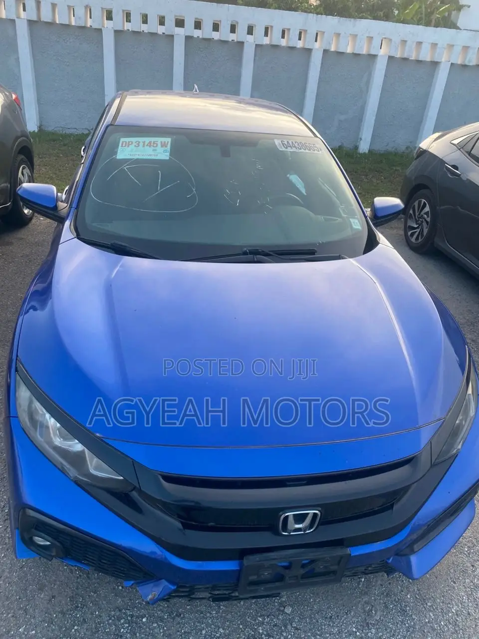 Honda Civic Sport Hatchback 2018 Blue