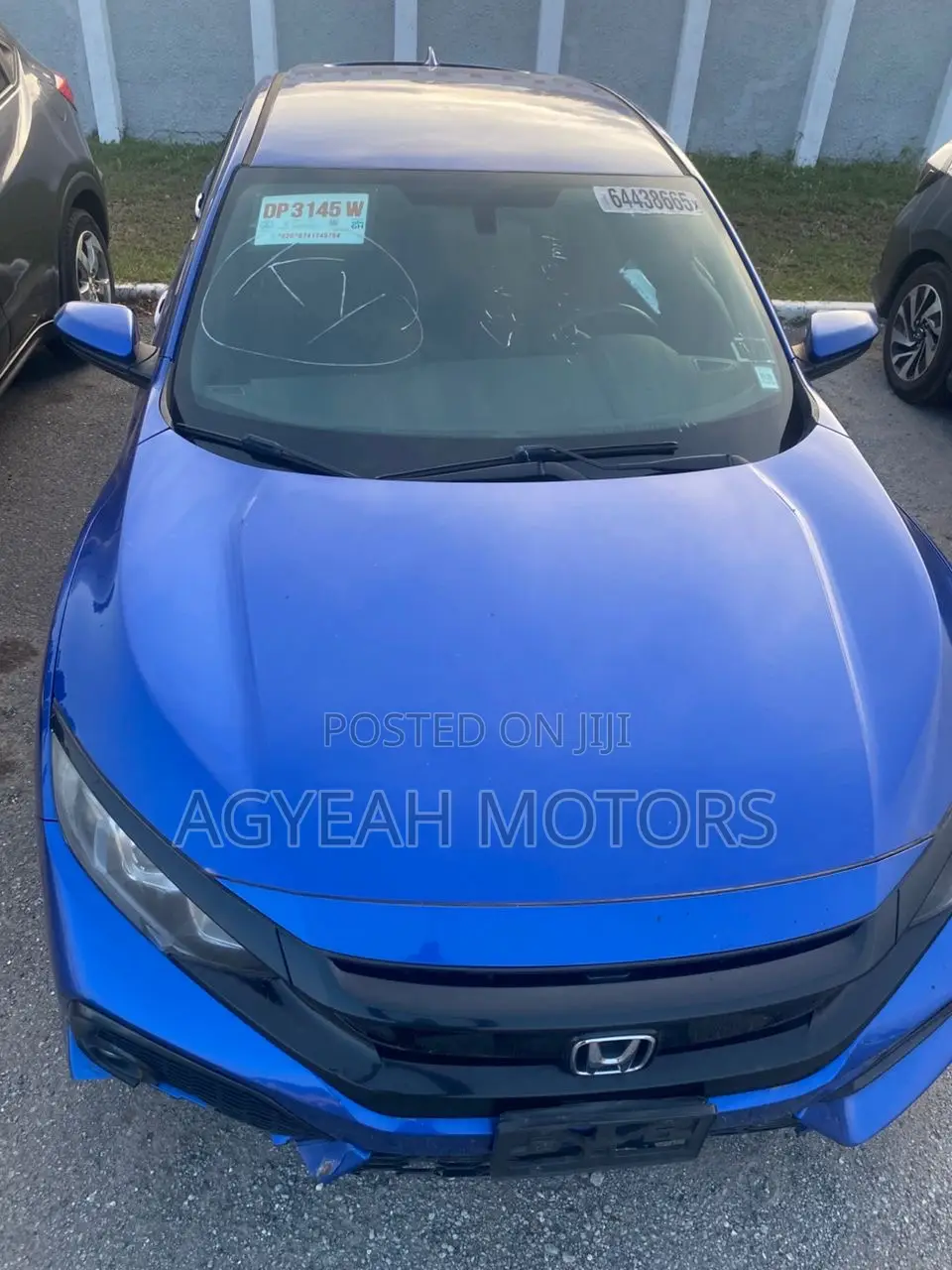 Honda Civic Sport Hatchback 2018 Blue
