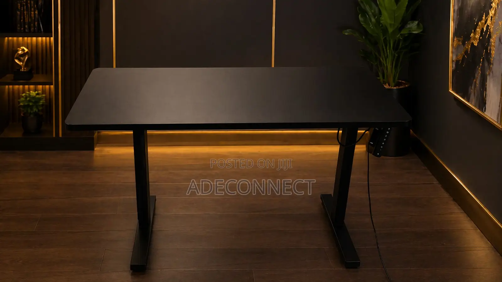 Height Adjustable Computer Desk