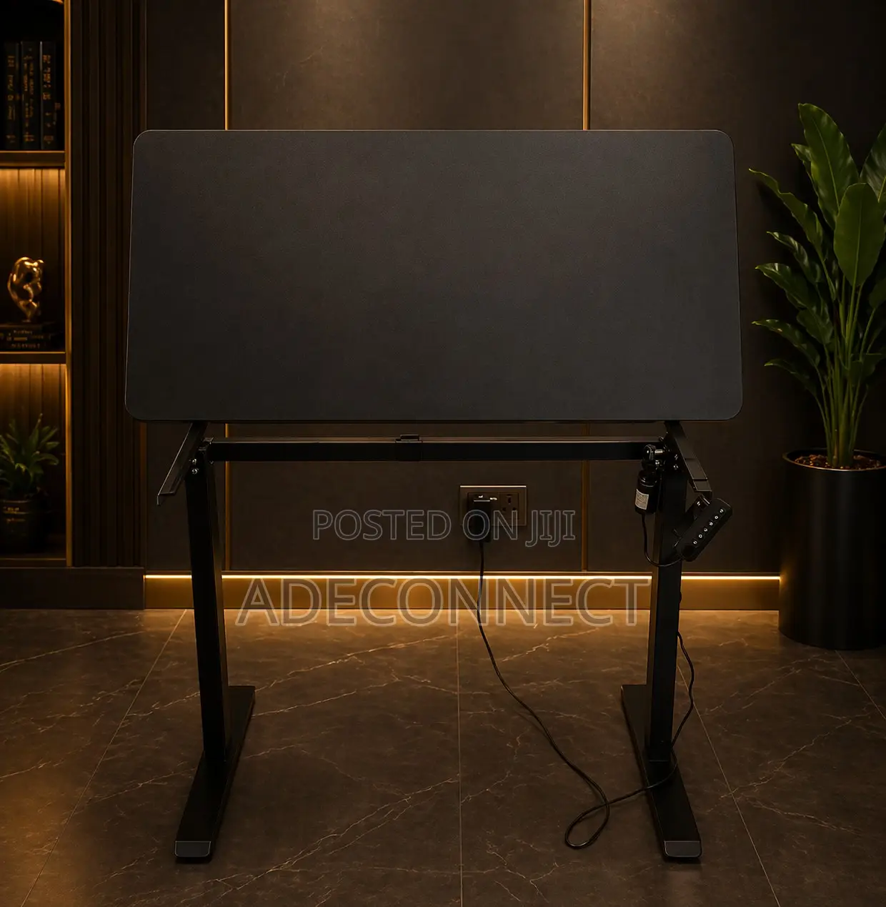 Height Adjustable Computer Desk