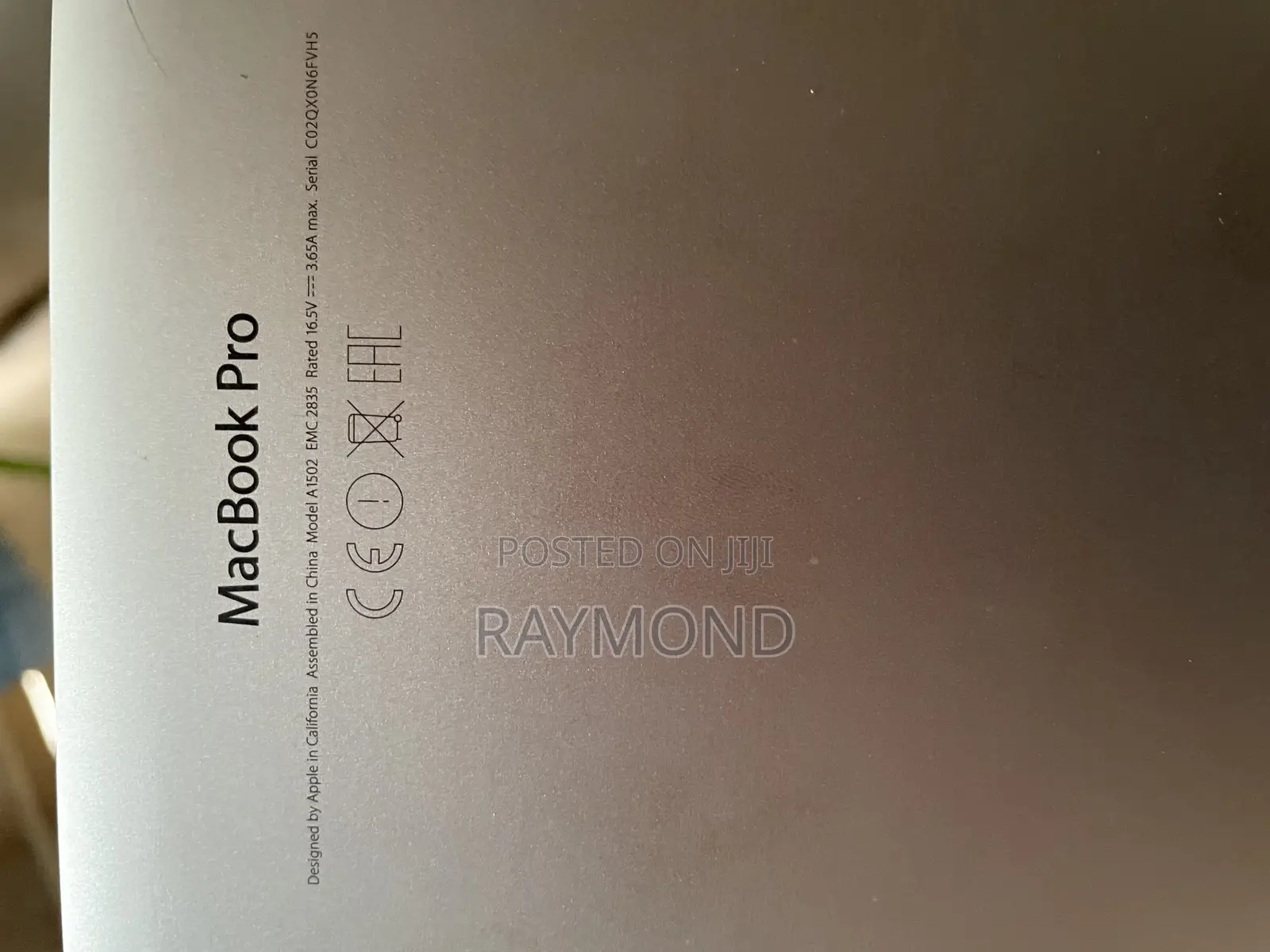 Laptop Apple MacBook Pro 2015 8GB Intel Core i5 SSD 256GB