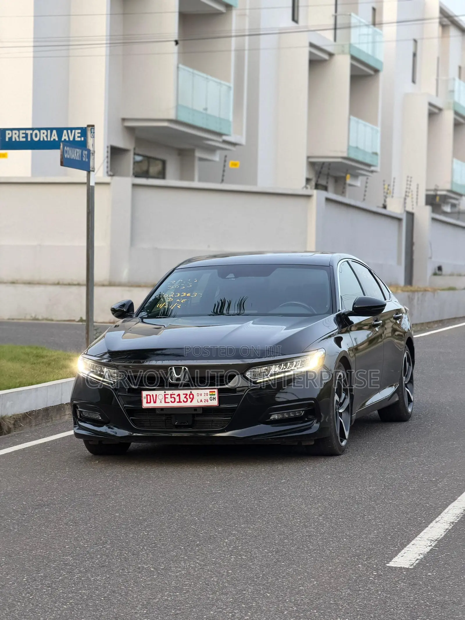 Honda Accord EX-L (1.5L 4cyl Turbo CVT) 2019 Black