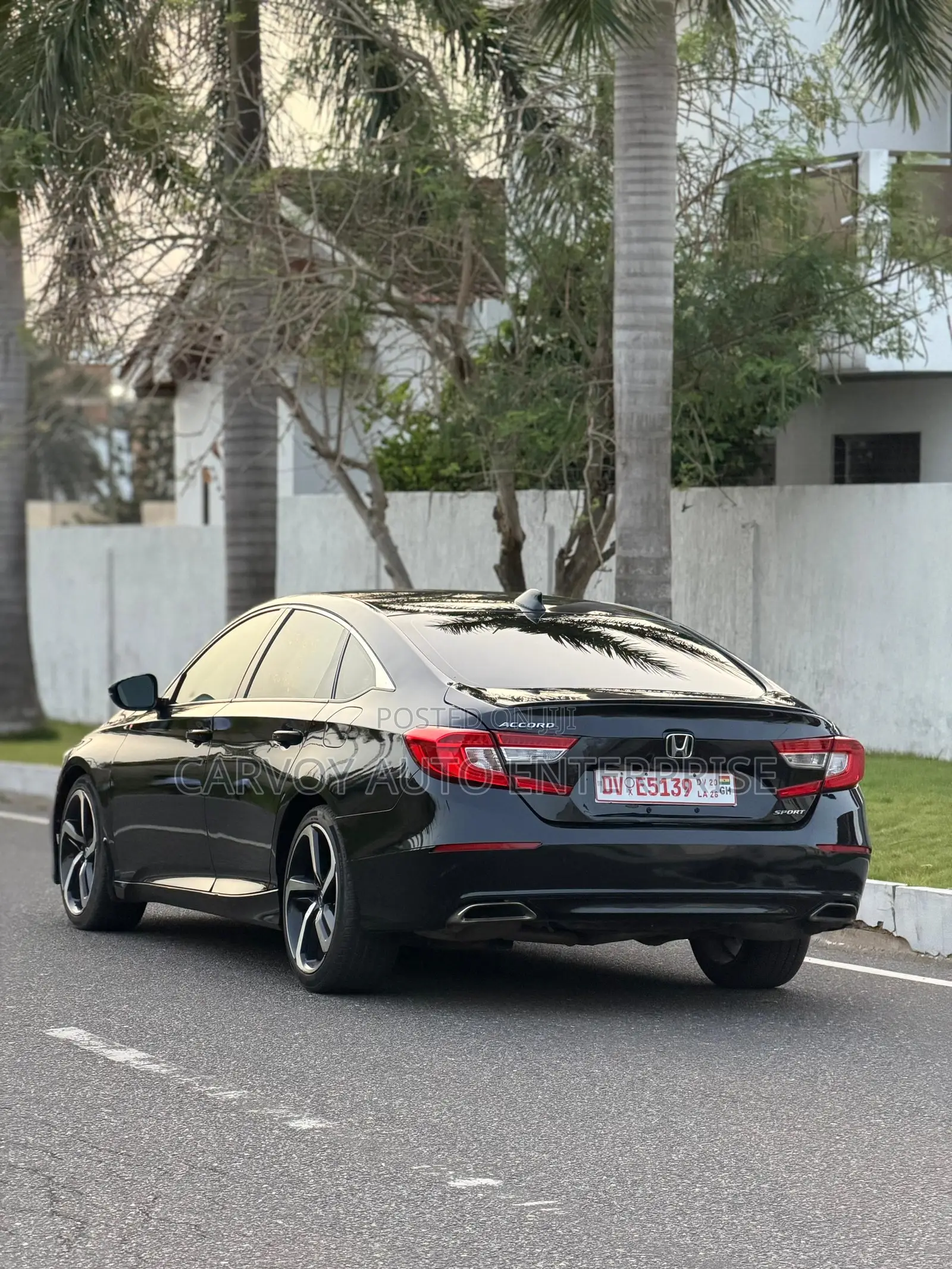 Honda Accord EX-L (1.5L 4cyl Turbo CVT) 2019 Black
