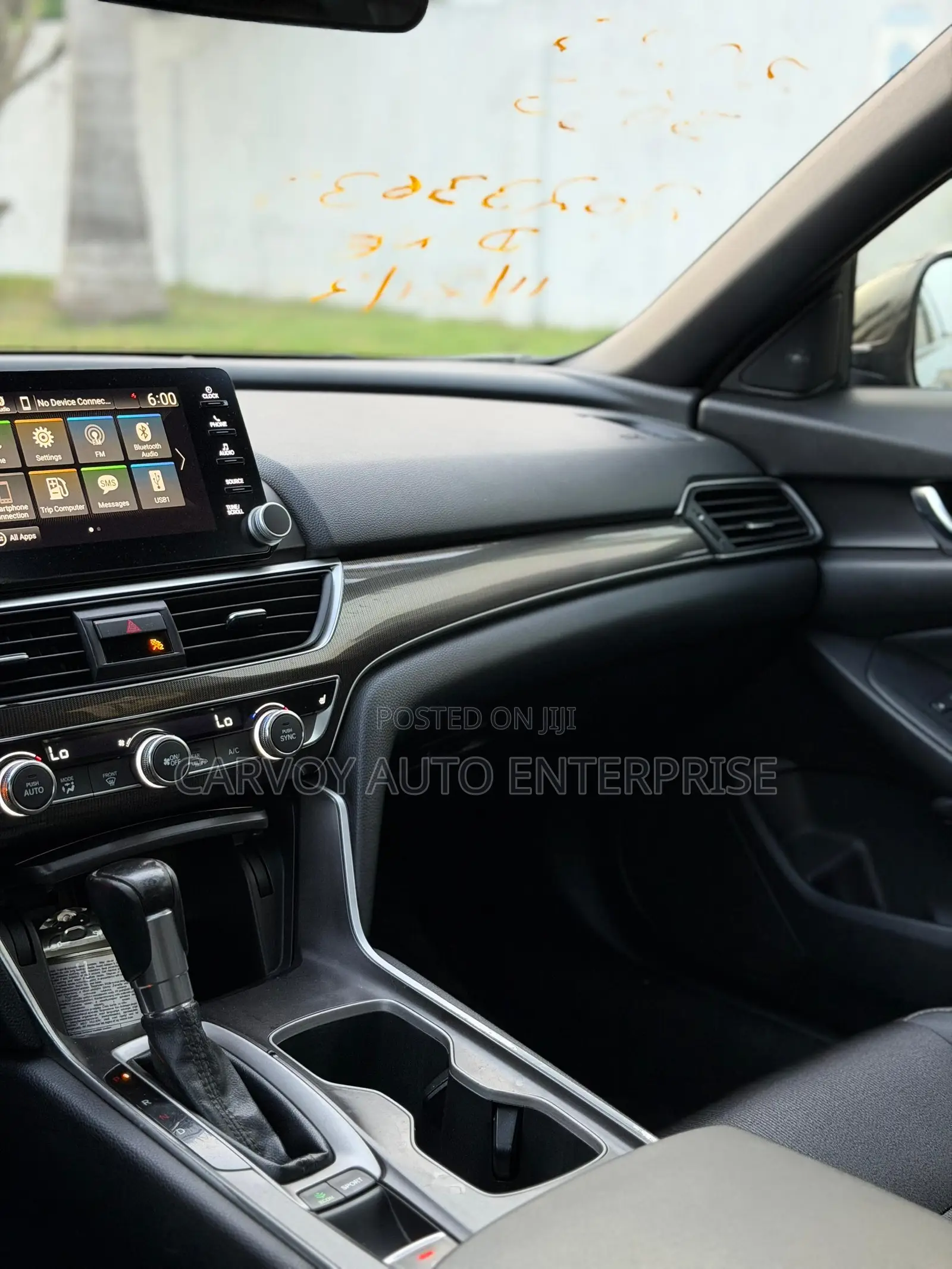 Honda Accord EX-L (1.5L 4cyl Turbo CVT) 2019 Black