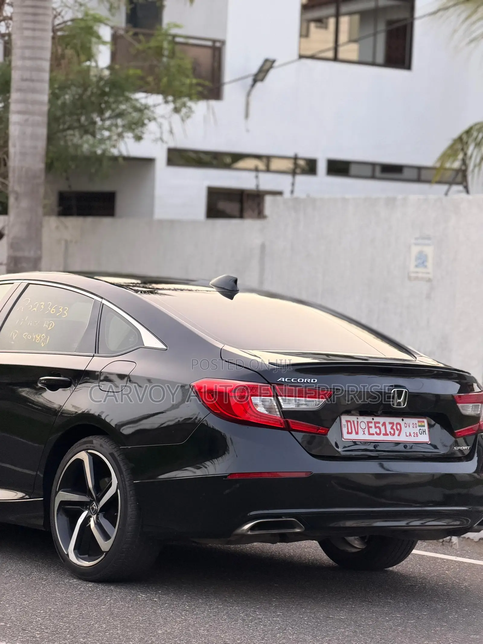 Honda Accord EX-L (1.5L 4cyl Turbo CVT) 2019 Black