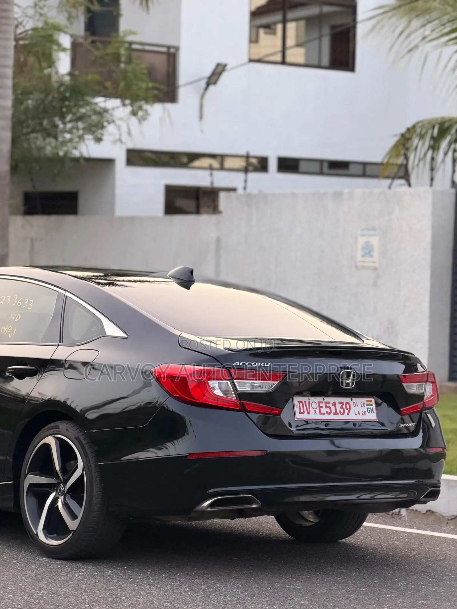 Honda Accord EX-L (1.5L 4cyl Turbo CVT) 2019 Black