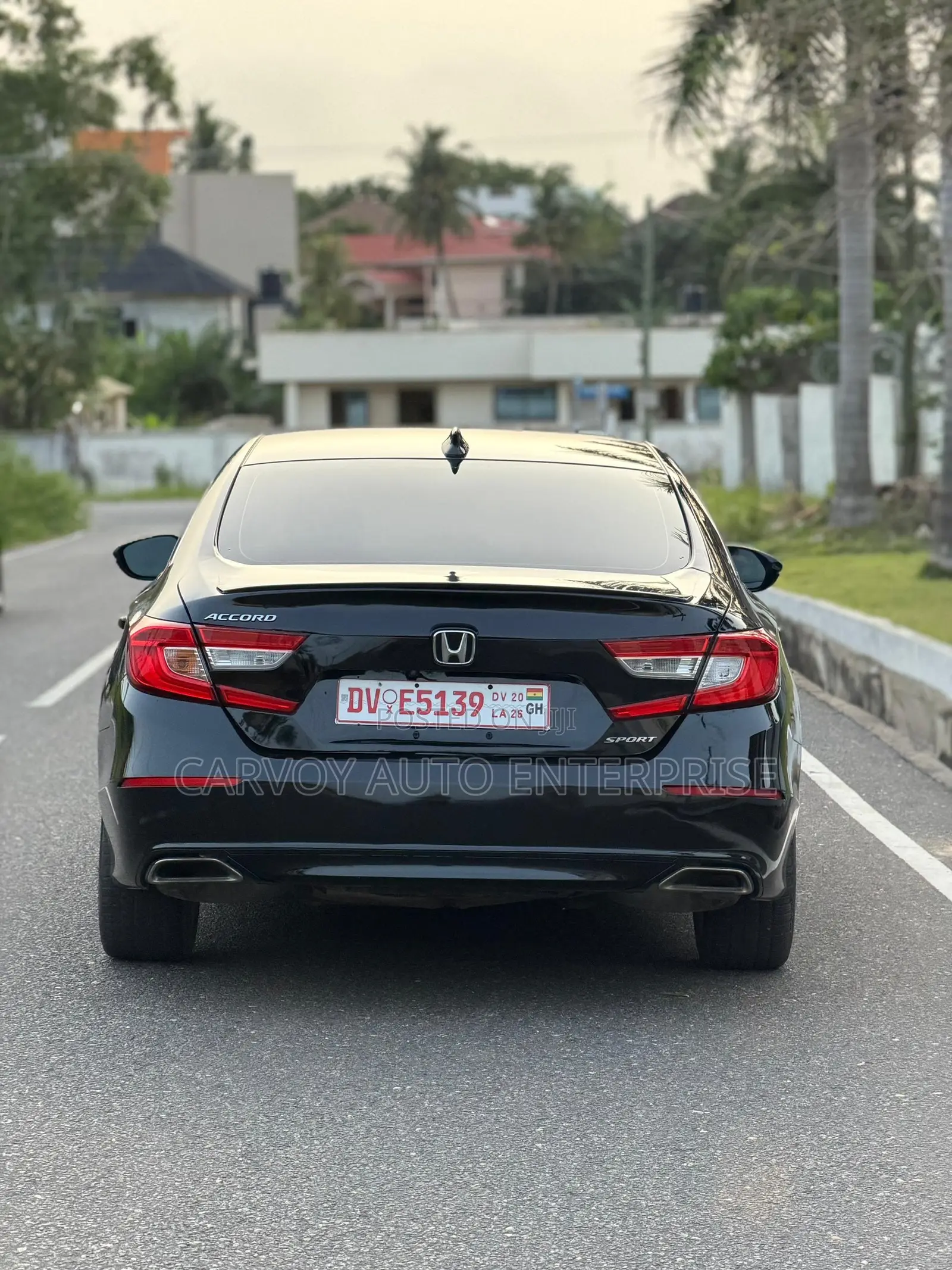 Honda Accord EX-L (1.5L 4cyl Turbo CVT) 2019 Black