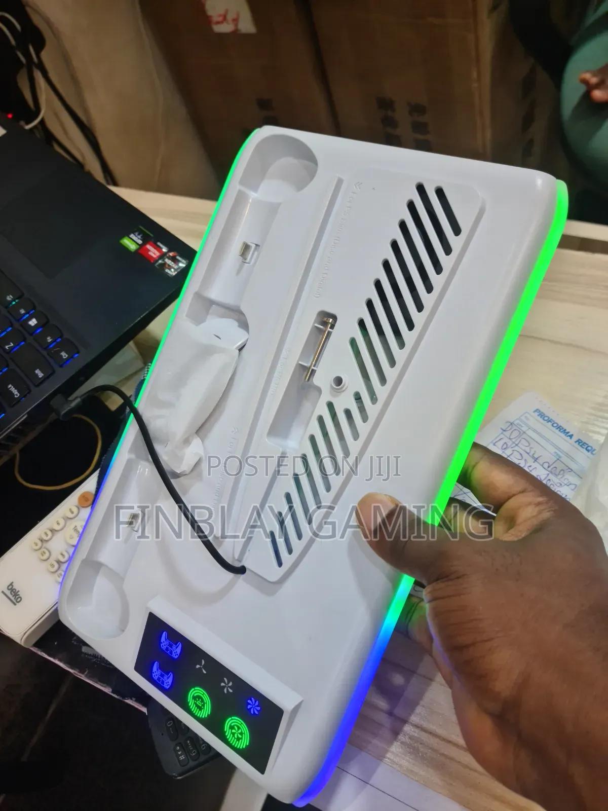Multifunctional Cooling Stand for Ps 5 Slim and Ps 5 Pro