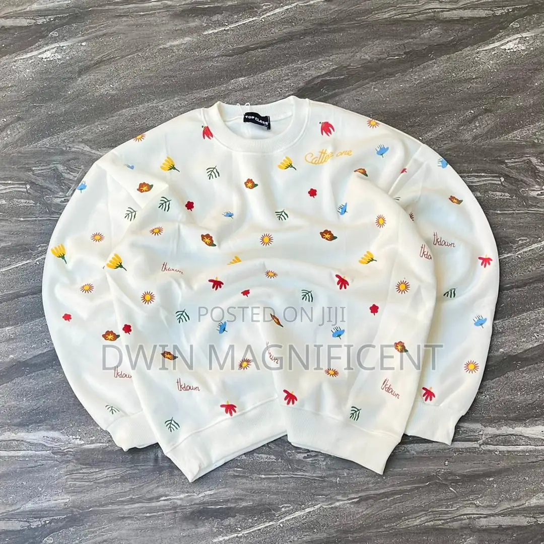 Floral Sweatshirt by Top Class