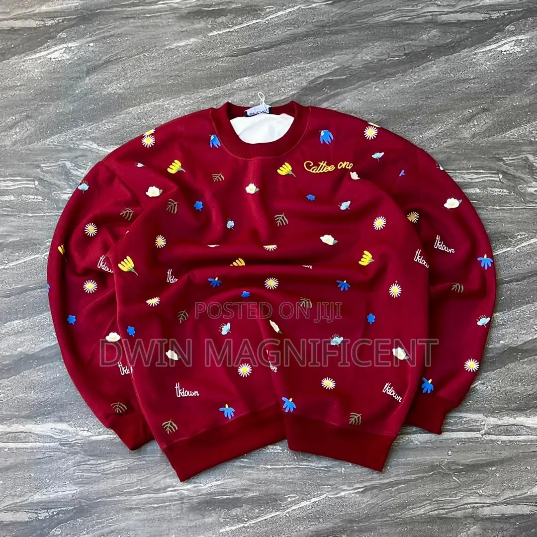 Floral Sweatshirt by Top Class