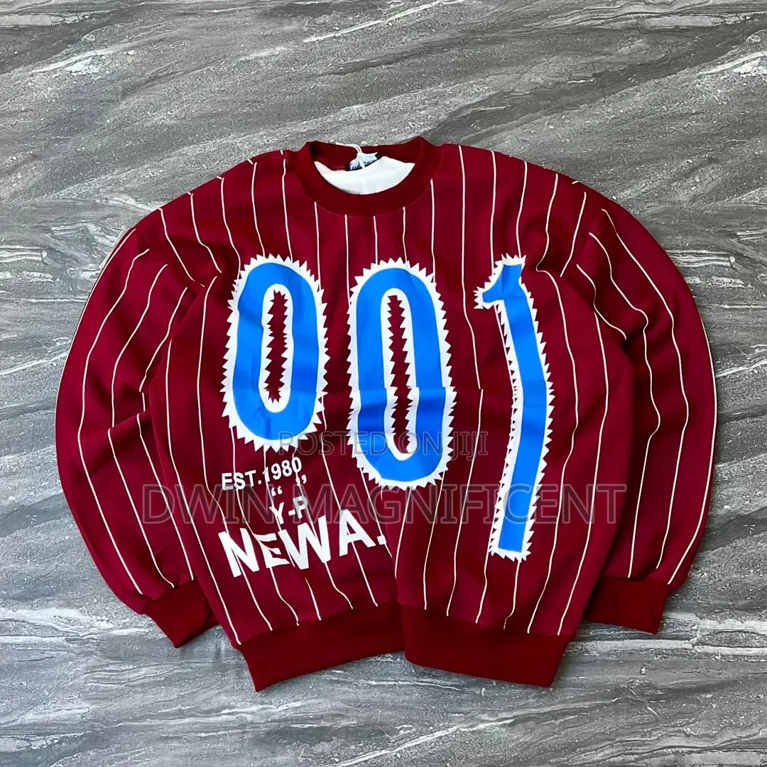 Black Les Deux Pinstripe Sweater