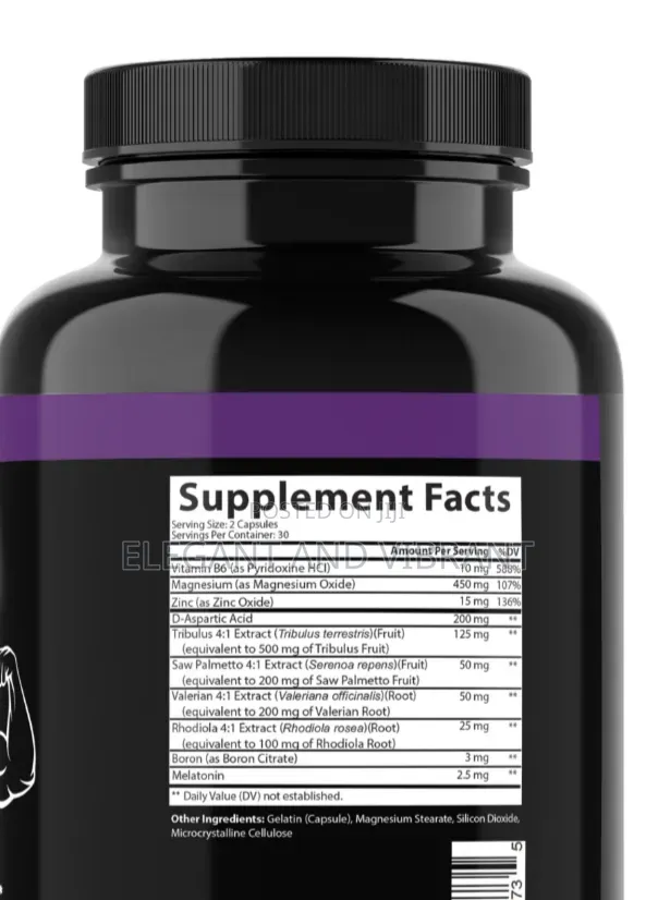 Testosterone Booster Support for Men.