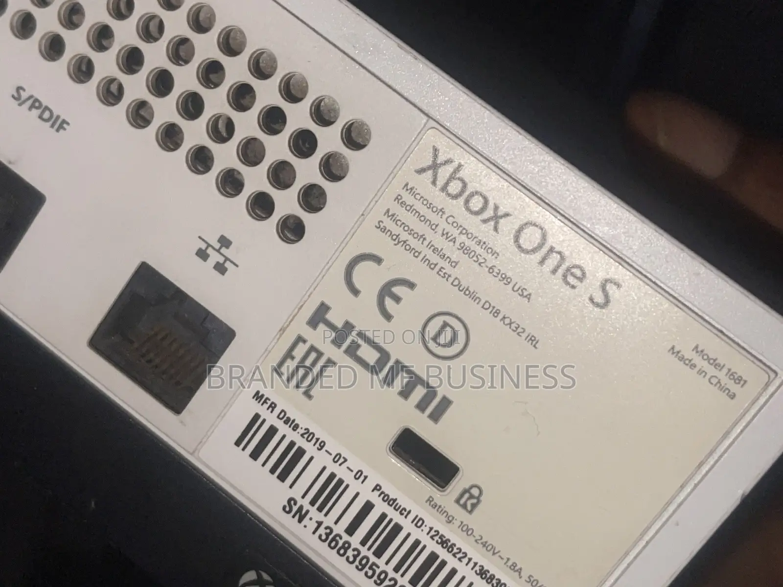 Faulty Xbox 1s