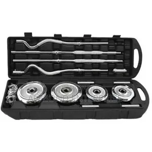 55kg Dumbbell Barbell in Case
