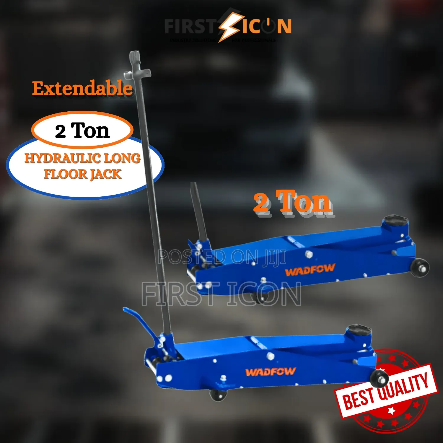 2ton Long Hydraulic Floor Jack - Whj1a02 Wadfow
