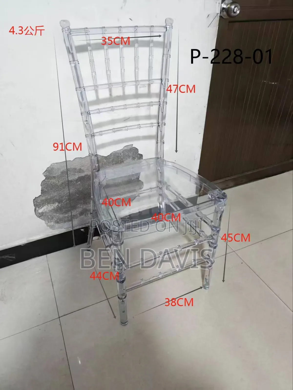 Transparent Chairs