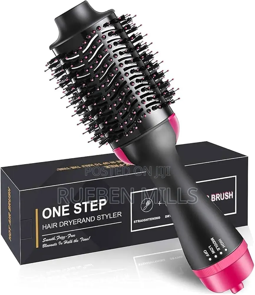 3 In One Hair Dryer Straightener Volumizer Hot Air Brush