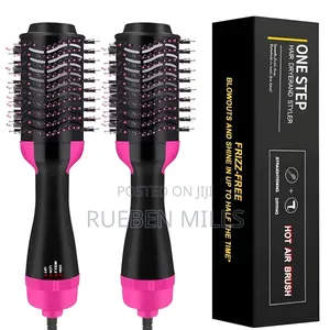 3 In One Hair Dryer Straightener Volumizer Hot Air Brush