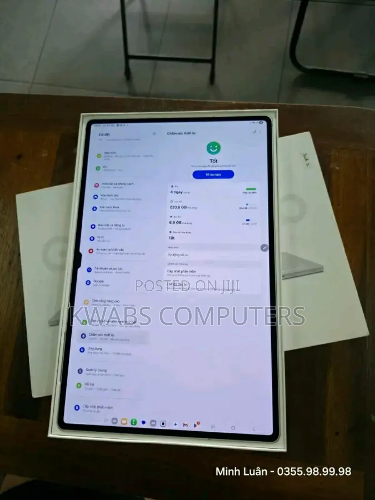 New Samsung Galaxy Tab S10 Ultra 512 GB Gray