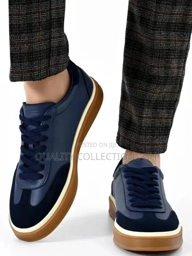 Navy Loro Piana Sneaker