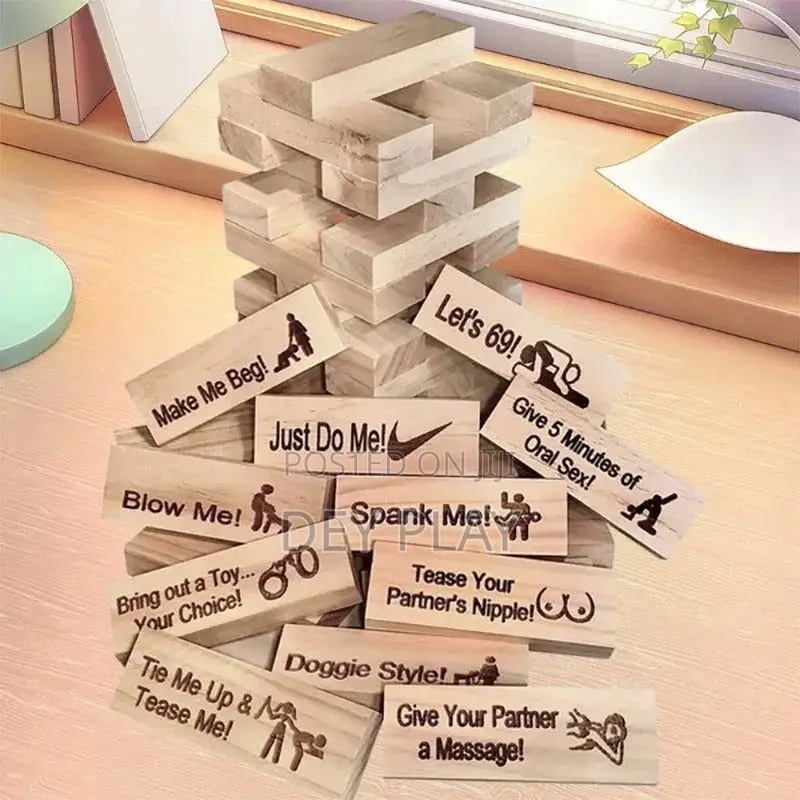 Sex Jenga Blocks