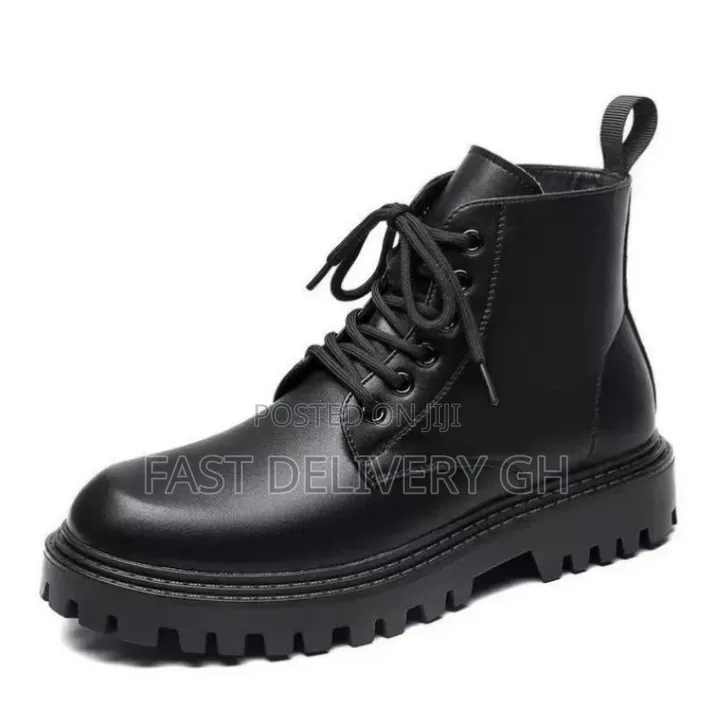 Men's Fashionable Casual Leather Boots