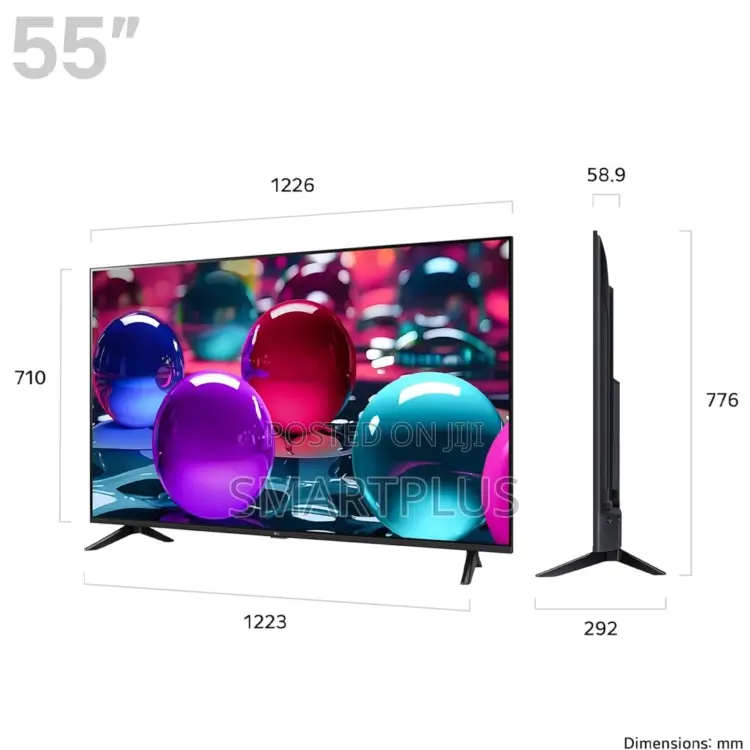 55 Inch New Impeccable Lg Smart Uhd 2025 Netflix, Youtube, Prime Tv