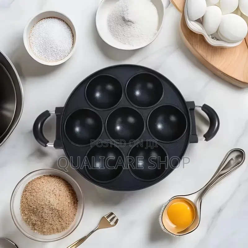 6 Hole Aperture Takoyaki Pan Nonstick Massa Pan, Takoyaki Maker Have